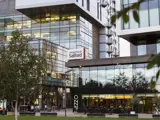 Salford University building at MediaCity
