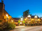 Outside the John Gilbert pub in Worsley