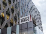External view of a University of Salford building