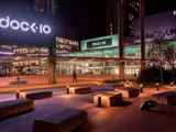 MediaCity at night
