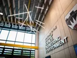 Inside the School of Science, Engineering and Environment building