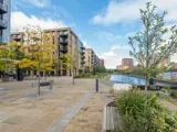 Outside at Middlewood Locks during the day